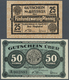 Deutschland - Notgeld - Sachsen-Anhalt: Aschersleben, Stadt, 25, 50 Pf., 14.4.1917, Beide Scheine Mi - [11] Emissions Locales