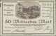 Deutschland - Notgeld - Württemberg: Bönnigheim, Gewerbebank, 100, 500 Tsd. Mark, 8.8.1923, Gutschei - [11] Local Banknote Issues