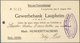 Deutschland - Notgeld - Württemberg: Laupheim, Stadt, 100, 500 Tsd., 1 Mio. Mark, 22.8.1923, 13 Sche - [11] Emissions Locales