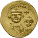 Heraclius (608 - 610 - 641): Heraclius Und Heraclius Constantinus (613-641): Gold-Solidus, Constanti - Altri & Non Classificati