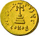 Constans II. (641 - 668): Gold-Solidus (651-654 N. Chr.), Konstantinopel; 4,46 G, Sommer 12.15, Sear - Bizantine