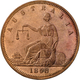 Australien: Penny-Token 1858, Fa. Harrold Brothers / Adelaide, South Australia; Seated Justice / Leg - Autres & Non Classés