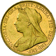 Australien - Anlagegold: Victoria 1837-1901: Lot 5 Goldmünzen: Sovereign 1879 M (KM# 7), Sovereign 1 - Autres & Non Classés