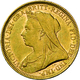 Delcampe - Australien - Anlagegold: Victoria 1837-1901: Lot 5 Goldmünzen: Sovereign 1879 M (KM# 7), Sovereign 1 - Altri & Non Classificati