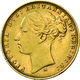 Delcampe - Australien - Anlagegold: Victoria 1837-1901: Lot 5 Goldmünzen: Sovereign 1879 M (KM# 7), Sovereign 1 - Altri & Non Classificati