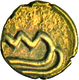 Delcampe - Indien: Lot 4 Münzen, Davon 3 X Gold. Indische Fanam O.J. (18 - 19 Jh.). Zusammen 1,46 G. Dabei: Mal - India