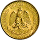 Mexiko - Anlagegold: Lot 7 Goldmünzen: Serie Goldmünzen Mit Folgenden Nominalen: 1 Peso 1865, 2 Peso - Mexique