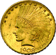 Vereinigte Staaten Von Amerika - Anlagegold: 10 Dollar 1908 (Eagle - Indian Head), KM # 130, Friedbe - Autres & Non Classés