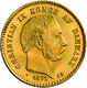 Dänemark - Anlagegold: Christian IX. 1863-1906: Lot 2 Goldmünzen: 10 Kronen 1873, KM # 790.1, Friedb - Denmark