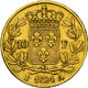 Frankreich - Anlagegold: Louis XVIII. 1814-1824: 20 Francs 1824 A, KM# 712.1, Friedberg 538, 6,45 G, - Other & Unclassified