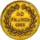 Frankreich - Anlagegold: Louis Philippe I. 1830-1848: 40 Francs 1833 A, KM # 747.1, Friedberg 557, 1 - Autres & Non Classés