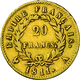 Frankreich - Anlagegold: Napoleon I. 1804-1814: Lot 2 Goldmünzen: 20 Francs 1810 A + 1811 A, KM# 695 - Altri & Non Classificati