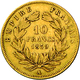 Delcampe - Frankreich - Anlagegold: Napoleon III. 1852-1870: Lot 3 Goldmünzen: 10 Francs 1859 A, KM# 784.3, Fri - Other & Unclassified