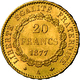 Frankreich - Anlagegold: Frankreich Republik: Lot 3 Goldmünzen: 10 Francs 1907, KM # 846, Friedberg - Other & Unclassified