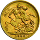 Großbritannien - Anlagegold: Edward VII 1901-1911: Lot 2 Goldmünzen: ½ Sovereign 1910, KM # 804, Fri - Other & Unclassified