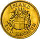 Island - Anlagegold: 500 Kronur 1961, 150. Geburtstag Von Jon Sigurdsson,  KM # 14, Friedberg 1 , Vo - Islande