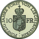 Liechtenstein - Anlagegold: Franz Josef II. 1938-1989: Set 50 Franken 1988; Gold 900/1000; 10 G; HMZ - Liechtenstein