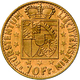 Liechtenstein - Anlagegold: Franz Josef II. 1938-1989: Lot 2 Stück; 20 Franken 1966; Gold 900/1000; - Liechtenstein