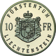 Liechtenstein - Anlagegold: Hans Adam II. Seit 1990: Set 50 Franken 1990; Gold 900/1000; 10 G; HMZ 2 - Liechtenstein