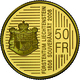 Liechtenstein - Anlagegold: Hans Adam II. Seit 1990: 50 Franken 2006; Gold 900/1000; 10 G, HMZ 2-139 - Liechtenstein