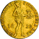 Niederlande - Anlagegold: Willem I. 1815-1840: 1 Dukat 1828 Utrecht. Stehender Ritter Mit Geschulter - Monete D'Oro E D'Argento
