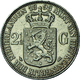 Niederlande: Wilhelmina 1890-1948: 2½ Gulden 1898, Variante P. Pander, Kratzer, Sehr Schön. - Collezioni