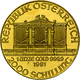 Österreich - Anlagegold: 2000 Schilling 1991, Wiener Philharmoniker, Gold 999,9, 31,1 G, Stemeplglan - Autriche