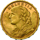 Schweiz - Anlagegold: Lot 2 Goldmünzen. 20 Franken (Vreneli) 1930 B, 1947 B. Gewicht Je 6,45 G, 900/ - Altri & Non Classificati