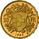 Schweiz - Anlagegold: Lot 2 Goldmünzen. 20 Franken (Vreneli) 1930 B, 1947 B. Gewicht Je 6,45 G, 900/ - Other & Unclassified