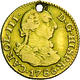 Spanien: Carlos III 1759-1788: ½ Escudo 1786 M DV. Friedberg 290, 1,71 G. Gelocht, Sonst Sehr Schön. - Other & Unclassified