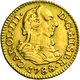 Spanien: Carlos III 1759-1788: ½ Escudo 1786 M M. Friedberg 290, 1,73 G. Lötspuren, Sonst Sehr Schön - Altri & Non Classificati