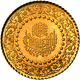 Delcampe - Türkei - Anlagegold: Lot 5 Goldmünzen Mit Präsident Kemal Atatürk - De Luxe Ausführung: 25 Kurus 196 - Turquie