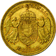 Ungarn - Anlagegold: Franz Josef I. 1848-1916: Lot 2 Goldmünzen: 10 Korona 1898, KM # 485, Friedberg - Ungheria