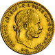 Ungarn - Anlagegold: Franz Josef I. 1848-1916: Lot 2 Goldmünzen: 4 Forint - 10 Francs 1888, KM # 466 - Hongrie
