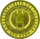 Deutschland - Anlagegold: 100 Euro 2002 A, Währungsunion, Jaeger 493, In Originalkapsel, Mit Zertifi - Germany