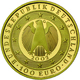 Deutschland - Anlagegold: 100 Euro 2002 G, Währungsunion, Jaeger 493, In Originalkapsel, Mit Zertifi - Germania