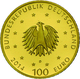 Deutschland - Anlagegold: 100 Euro 2014 D, Kloster Lorsch, Jaeger 591, In Originalkapsel, Mit Zertif - Germania