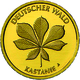 Deutschland - Anlagegold: 20 Euro 2014, Kastanie, Gold 999,9, 3,89 G, Jaeger 589, In Originalkapsel - Germania