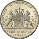 Bayern: Ludwig I. 1825-1848: Doppeltaler (3 1/2 Gulden) 1847, AKS 74, Jaeger 65, Seltener Jahrgang, - Altri & Non Classificati