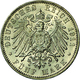Bayern: Luitpold 1886-1912: Lot 2 Münzen: 3 Mark 1911 D Zum 90. Geburtstag Und 25-jährigen Regierung - Taler & Doppeltaler