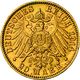 Bayern: Ludwig III. 1913-1918: 20 Mark 1914 D, Jaeger 202, Sehr Selten, Der Größte Teil Der Münzen I - Taler & Doppeltaler