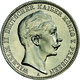 Preußen: Wilhelm II. 1888-1918: Lot 2 Münzen: 3 Mark 1910 A, Jaeger 103, Vorzüglich Und 5 Mark 1902 - Taler Et Doppeltaler