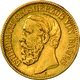 Baden: Friedrich I. 1852-1907: Lot 2 Goldmünzen: 10 Mark 1875 G, Jaeger 186, Einhieb Am Rand, Schön - Gold Coins