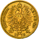 Hessen: Ludwig III. 1848-1877: 10 Mark 1873 H, Jaeger 213, Sehr Schön. Gewicht 3,982 G, 900/1000. - Gold Coins