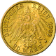 Preußen: Wilhelm II. 1888-1918: 20 Mark 1909 A, Jaeger 252, Sehr Schön. - Pièces De Monnaie D'or