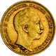 Preußen: Wilhelm II. 1888-1918: Lot 2 Goldmünzen: 10 Mark 1906 A, Jaeger 251, Korrosionsspuren Sonst - Gold Coins