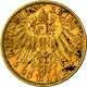 Preußen: Wilhelm II. 1888-1918: Lot 2 Goldmünzen: 10 Mark 1906 A, Jaeger 251, Korrosionsspuren Sonst - Monete D'oro