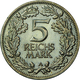 Weimarer Republik: 5 Reichsmark 1925 F, Rheinlande, Jaeger 322, Vorzüglich. - Other & Unclassified
