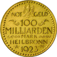 Weimarer Republik: Notgeld Städte Und Gemeinden. Lot 3 Münzen: Heilbronn - 50 Milliarden 1923 Bronze - Autres & Non Classés