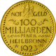 Weimarer Republik: Notgeld Städte Und Gemeinden. Lot 3 Münzen: Heilbronn - 50 Milliarden 1923 Bronze - Other & Unclassified